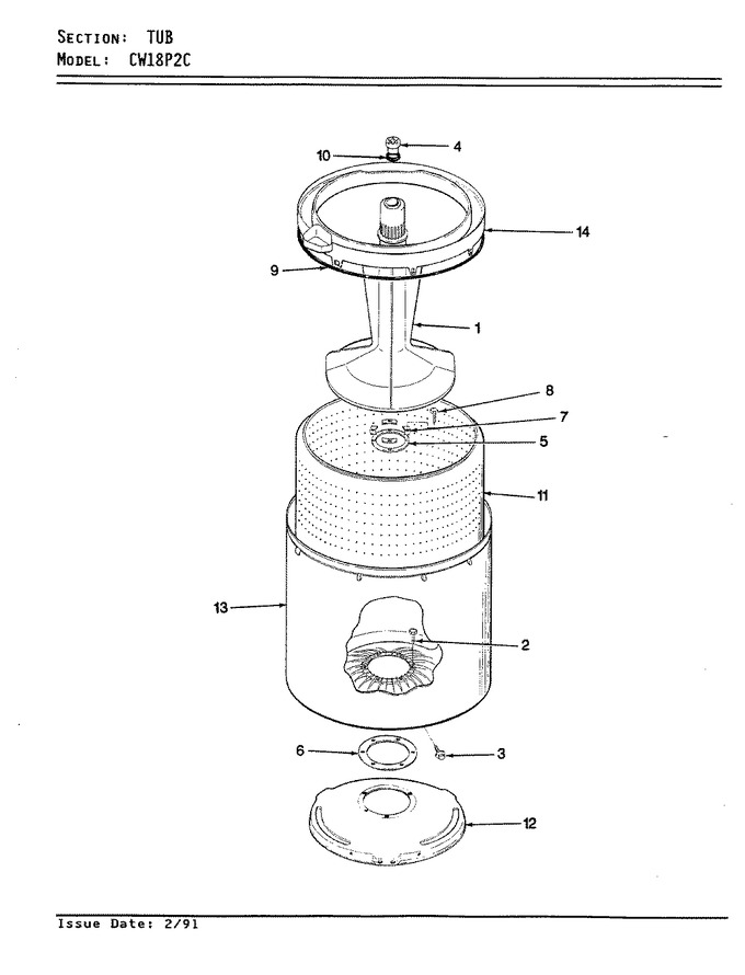 Diagram for CW18P2WC