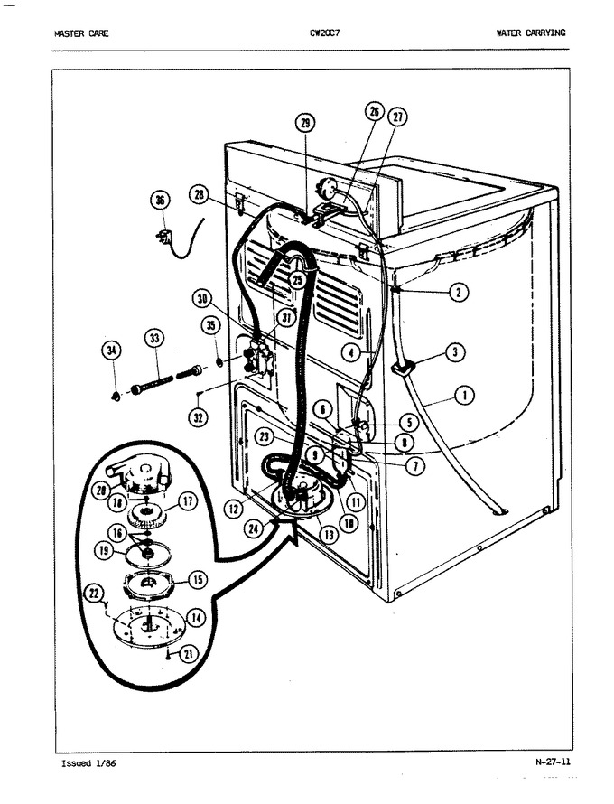 Diagram for CW20C7W