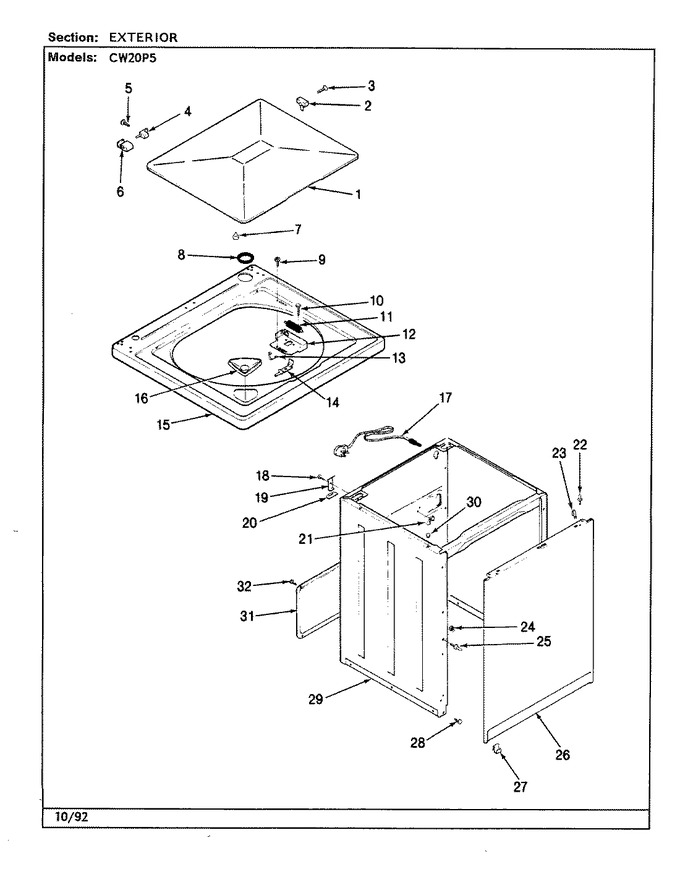 Diagram for CW20P5A