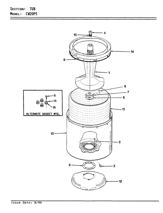 Diagram for CW20P5W