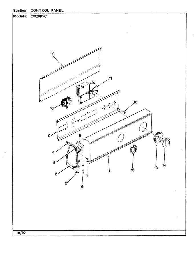 Diagram for CW20P5WC