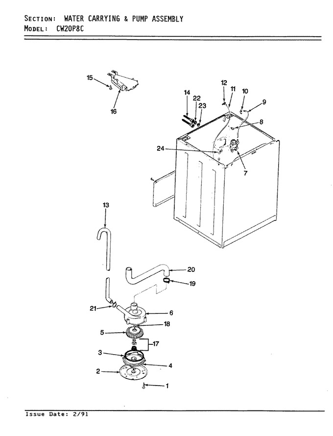 Diagram for CW20P8AC