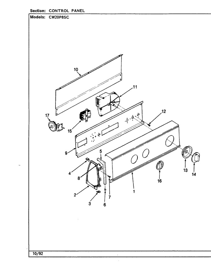 Diagram for CW20P8ASC
