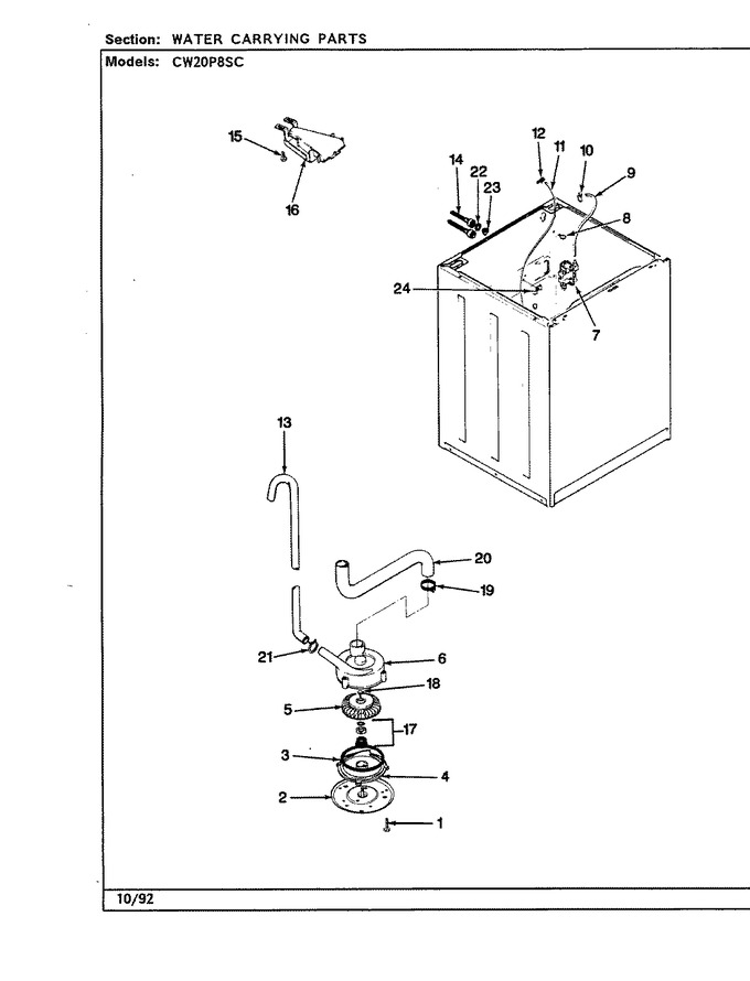 Diagram for CW20P8ASC