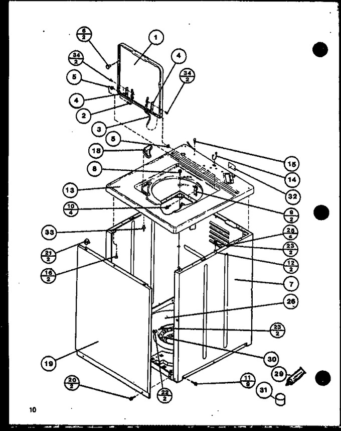 Diagram for LW3303G (BOM: P1128402W)