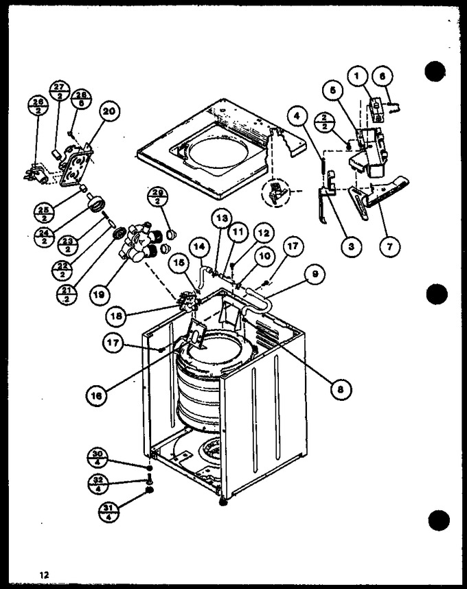 Diagram for LW3303G (BOM: P1128402W)