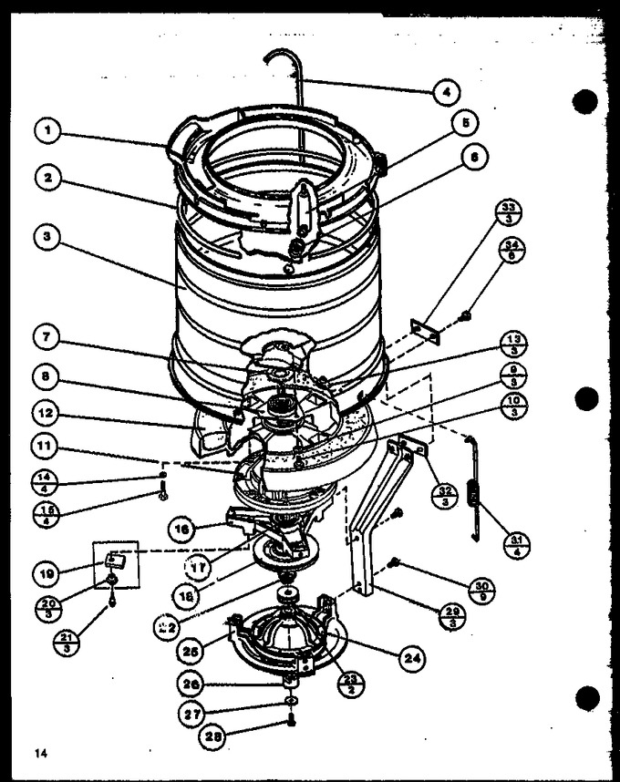 Diagram for CW3303L (BOM: P1128412W)