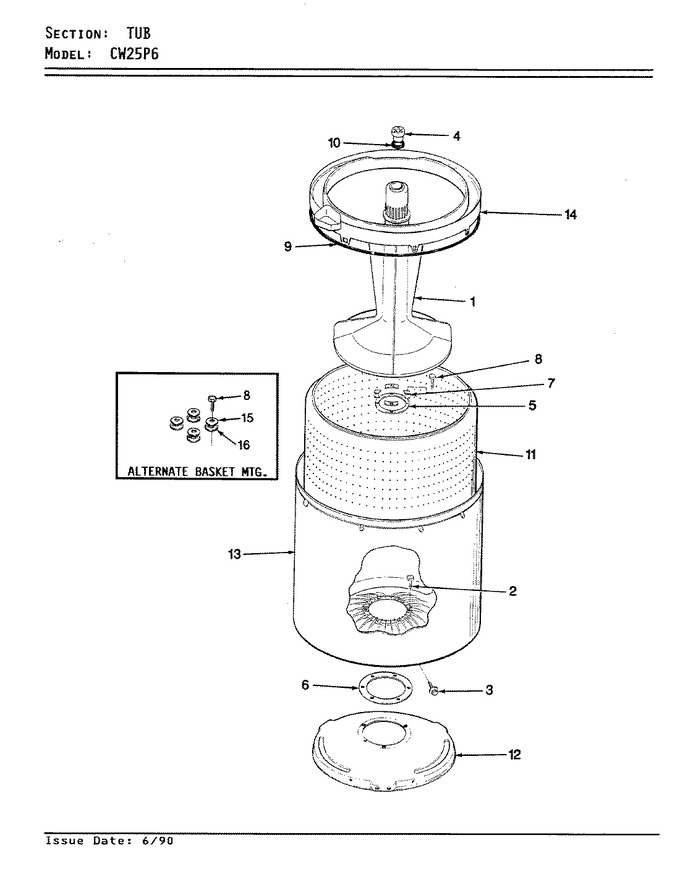 Diagram for CW25P6A