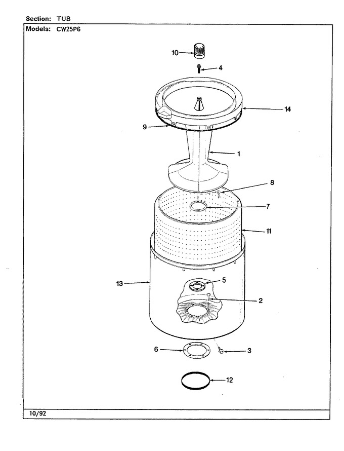 Diagram for CW25P6A
