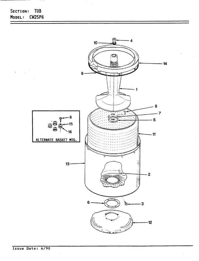 Diagram for CW25P6A