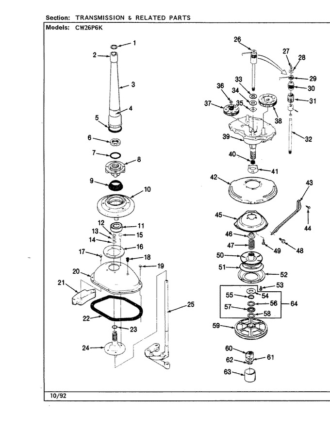 Diagram for CW26P6KA