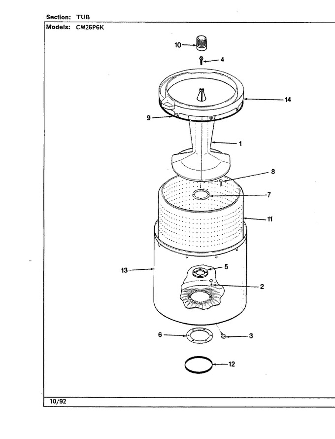 Diagram for CW26P6KA