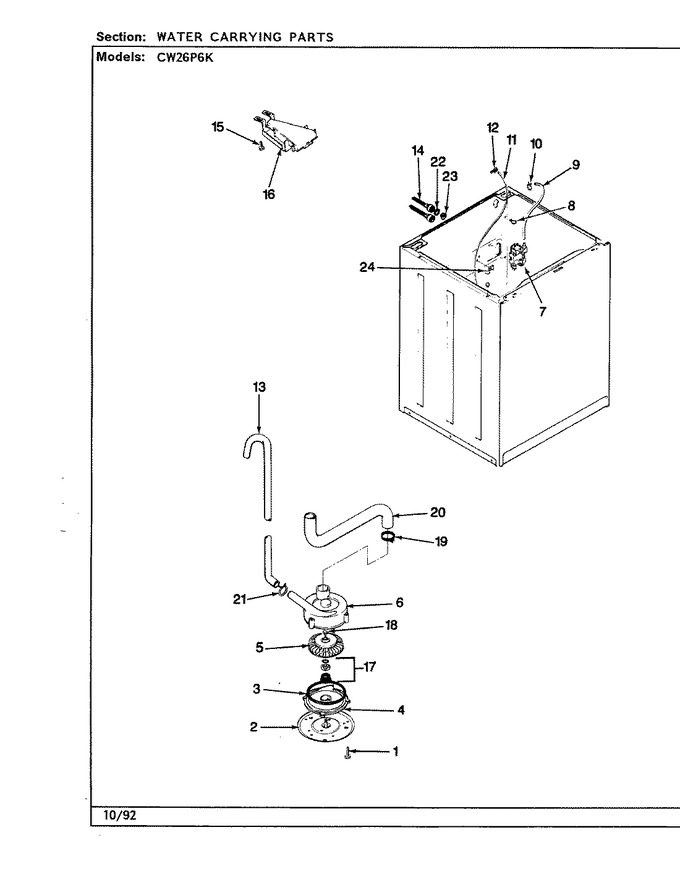Diagram for CW26P6KA