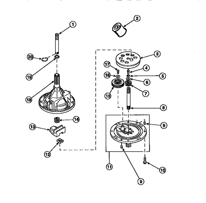 Diagram for LW3502W2 (BOM: PLW3502W2 B)