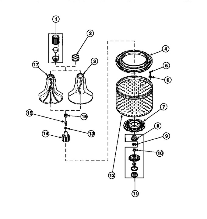 Diagram for LW3502W2 (BOM: PLW3502W2 B)