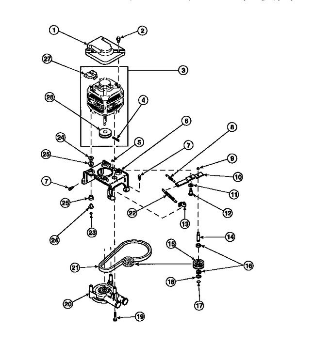 Diagram for LW3502W2 (BOM: PLW3502W2 B)