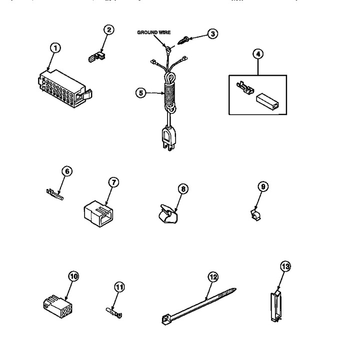 Diagram for LW3502W2 (BOM: PLW3502W2 B)