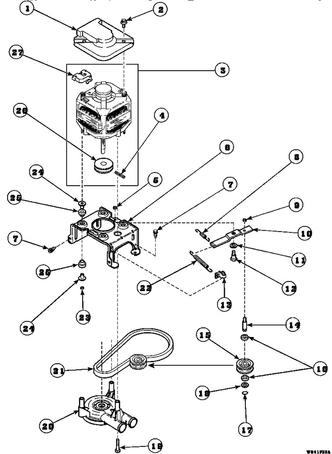 Diagram for CW8413W2 (BOM: PCW8413W2A)