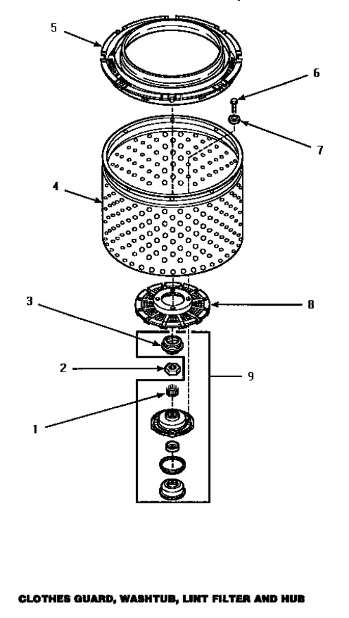 Diagram for CW8203W (BOM: PCW8203W)