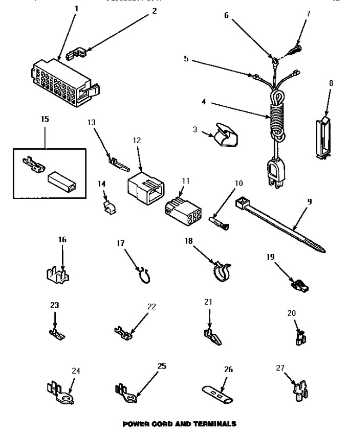 Diagram for CW8403W (BOM: P1163311W W)