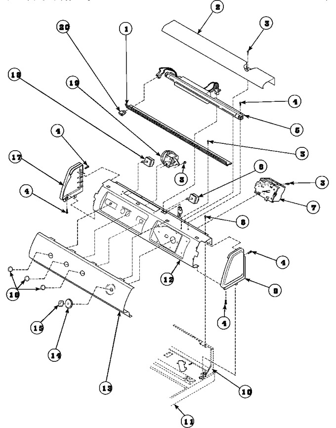 Diagram for CW9203W2 (BOM: PCW9203W2 B)