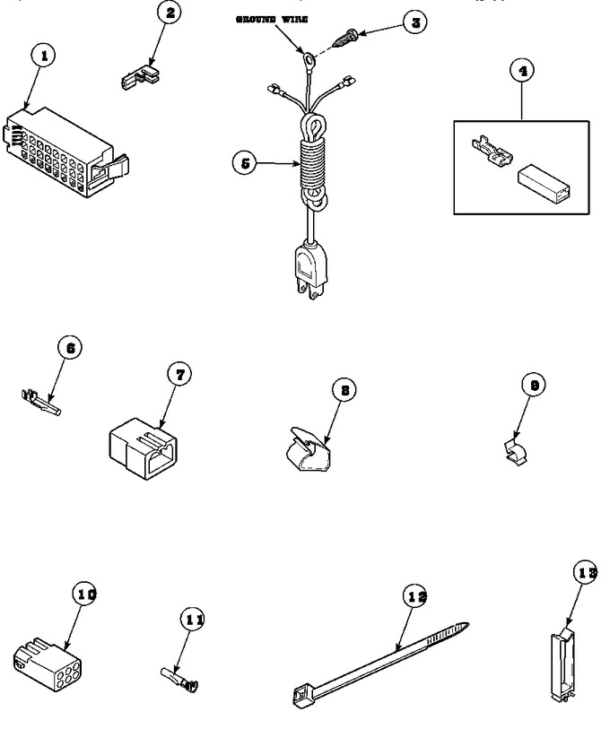 Diagram for CW9203W2 (BOM: PCW9203W2 B)