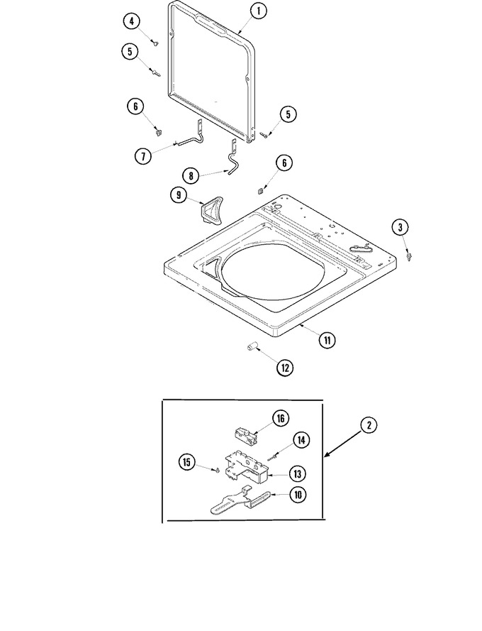 Diagram for SAV2555AWW