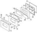 Diagram for 04 - Door (serial Prefix 11)