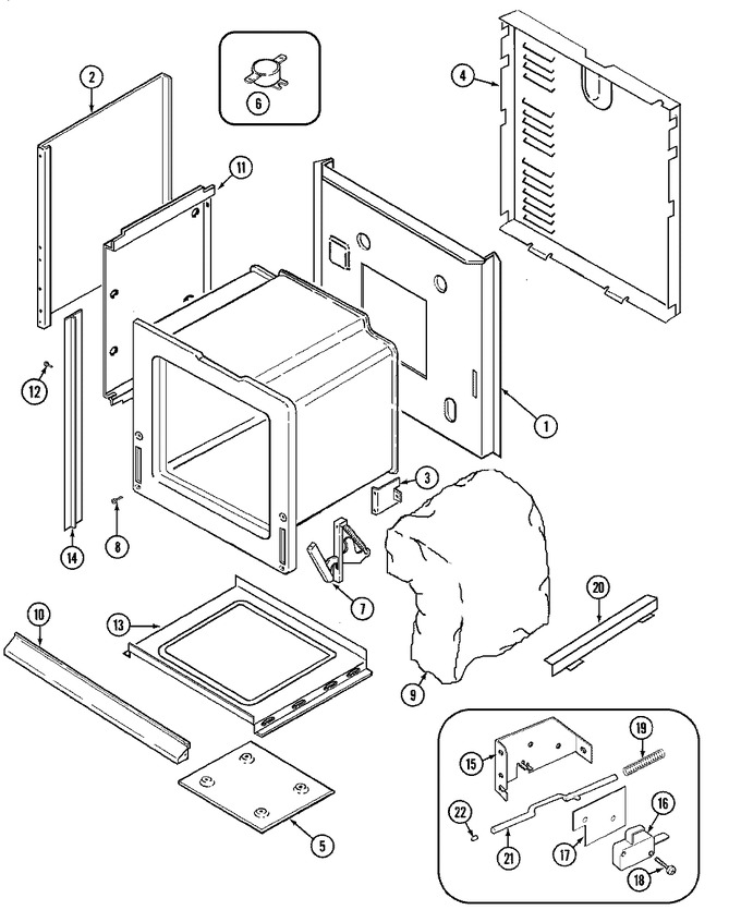Diagram for CWE9000DDB