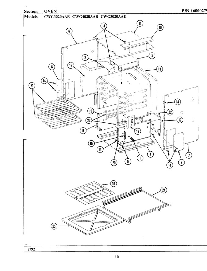 Diagram for CWG4020AAB