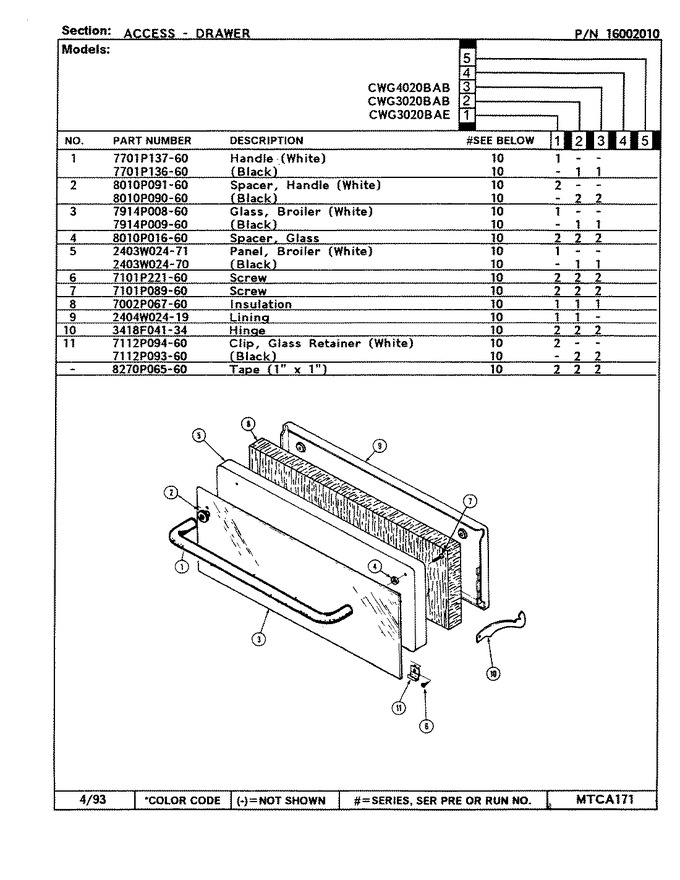 Diagram for CWG4020BAB