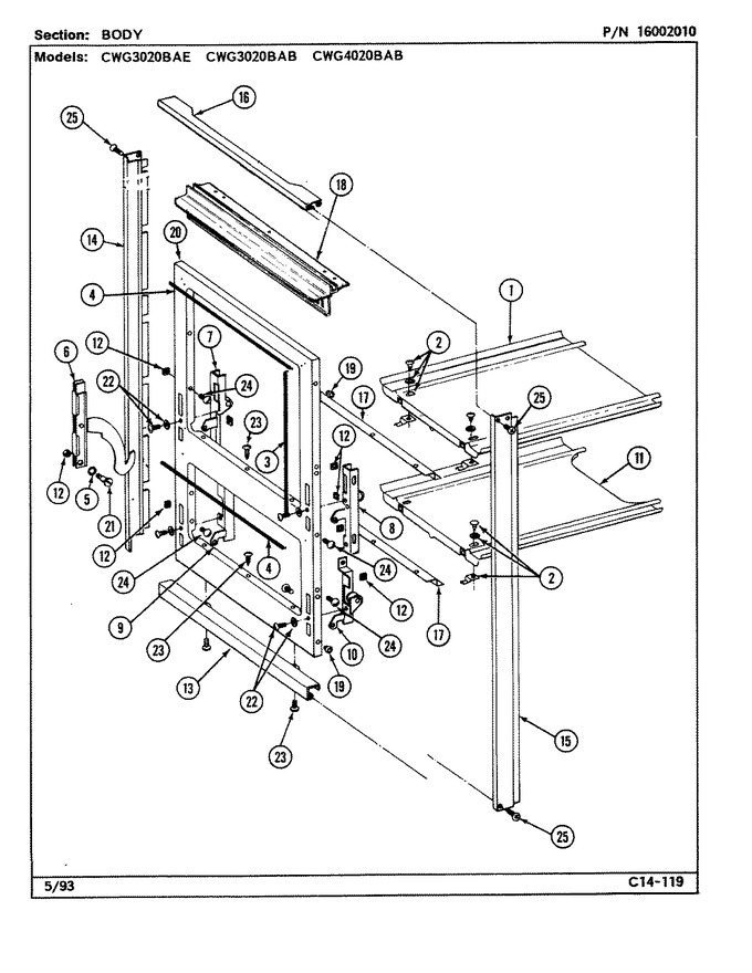 Diagram for CWG4020BAB