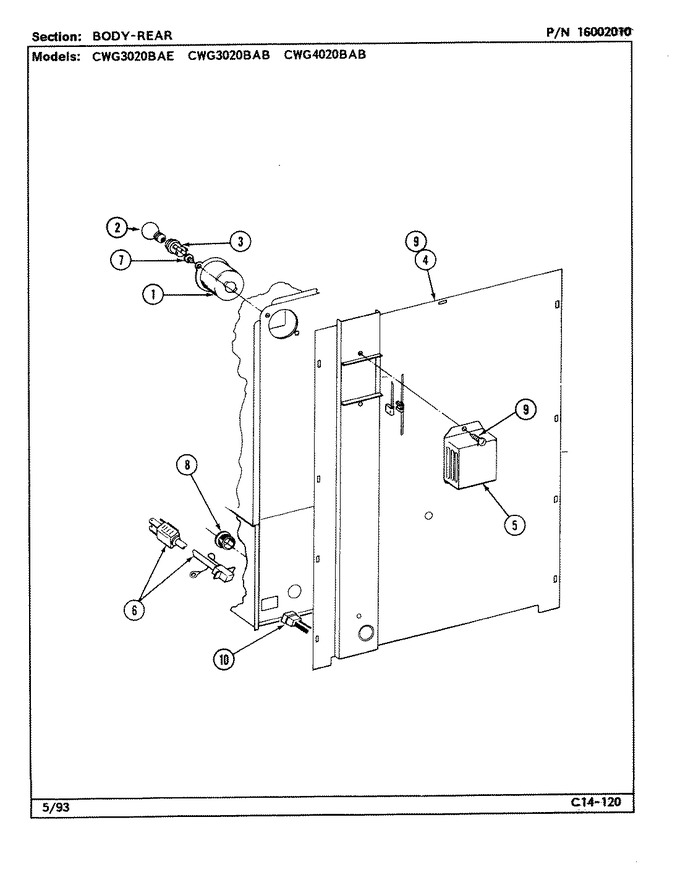 Diagram for CWG4020BAB