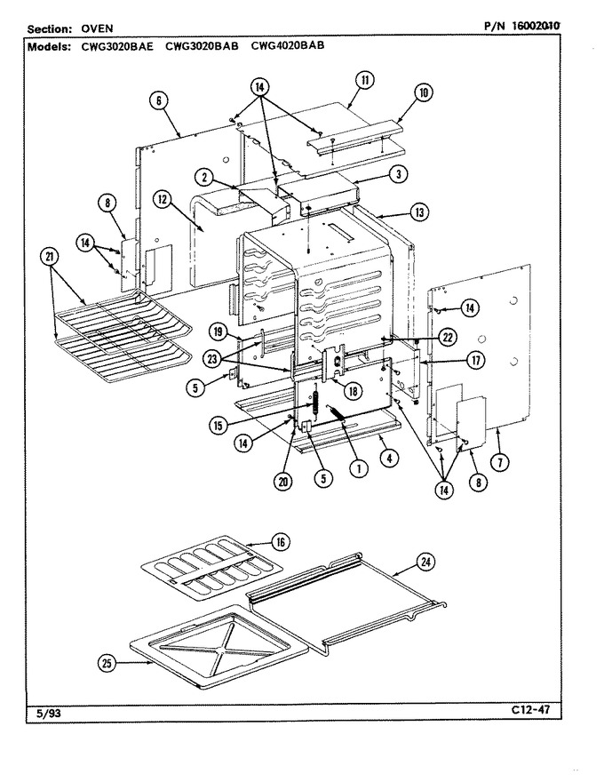 Diagram for CWG4020BAB