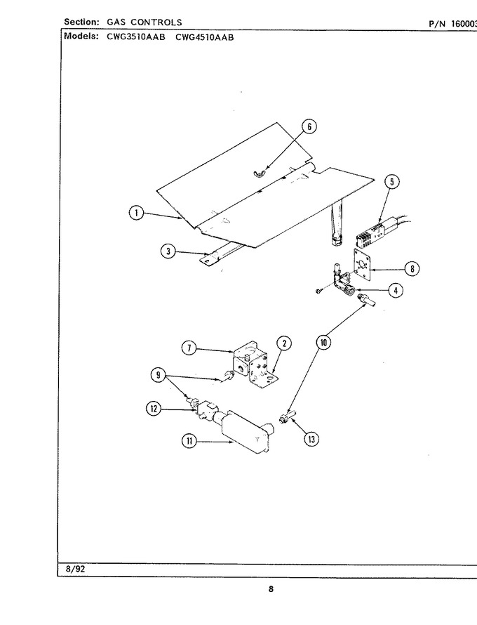 Diagram for CWG4510AAB