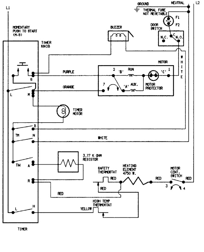 Diagram for CYG4000AWA