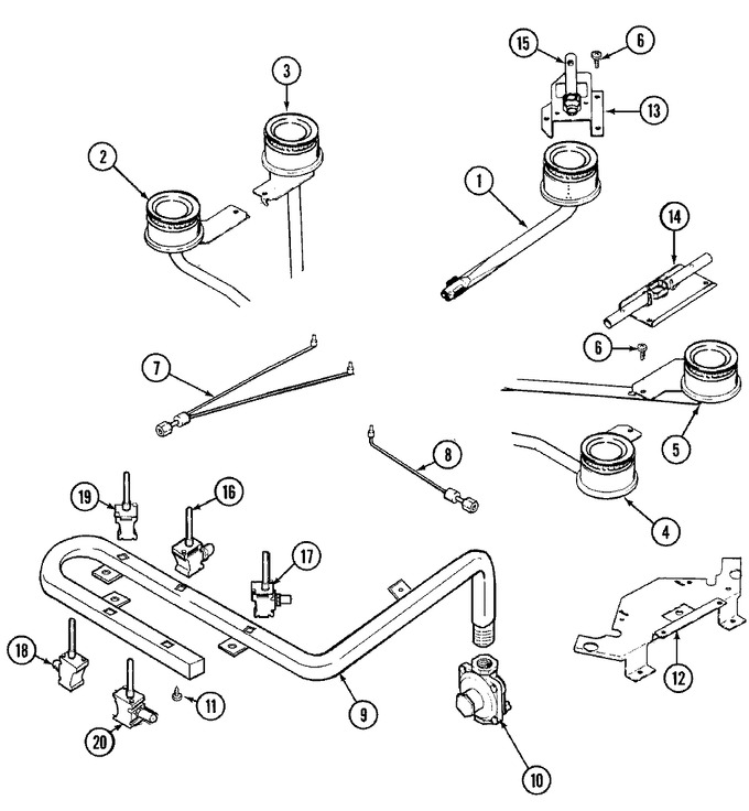Diagram for D8320PW-L