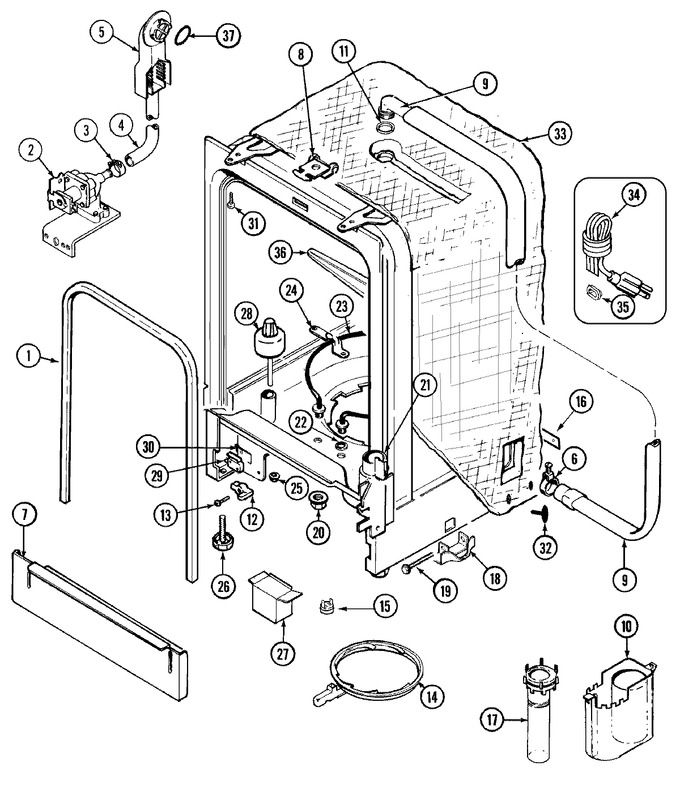 Diagram for DU4000B-C