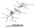 Diagram for 08 - M110063 Door Latch