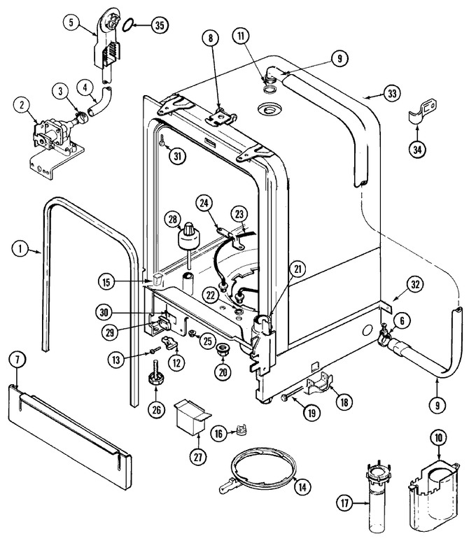 Diagram for PDB3600AWE