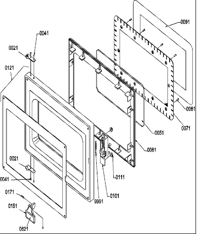 Diagram for DE1600D (BOM: P1300504M)