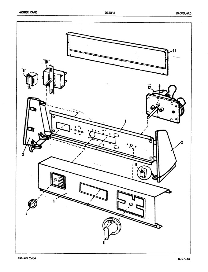 Diagram for DE20F5AM