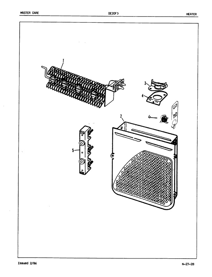 Diagram for DE20F5AM