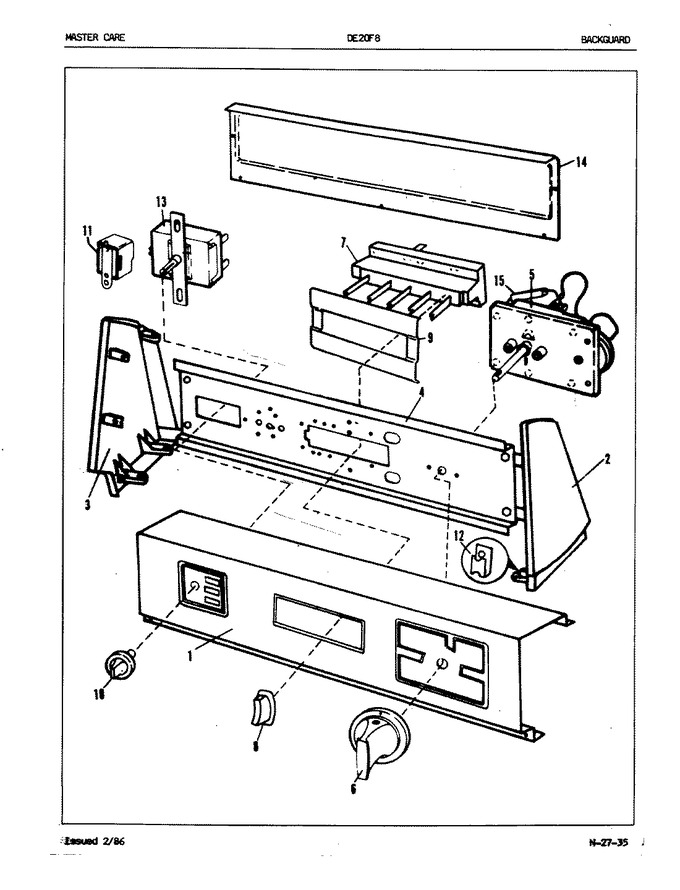 Diagram for DE20F8WW
