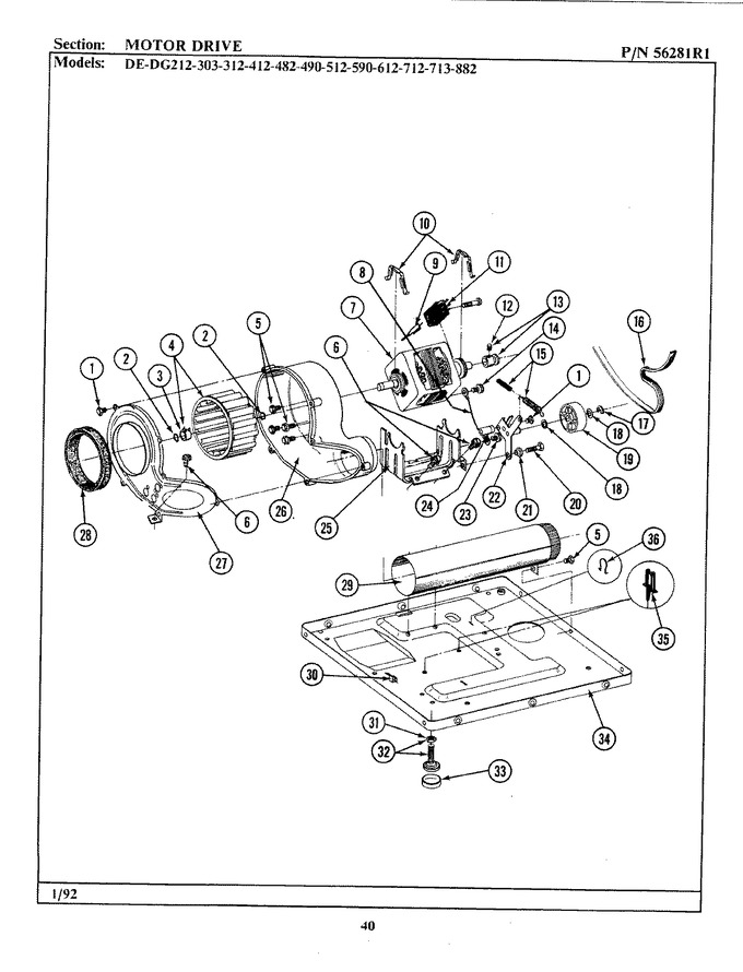 Diagram for DE612