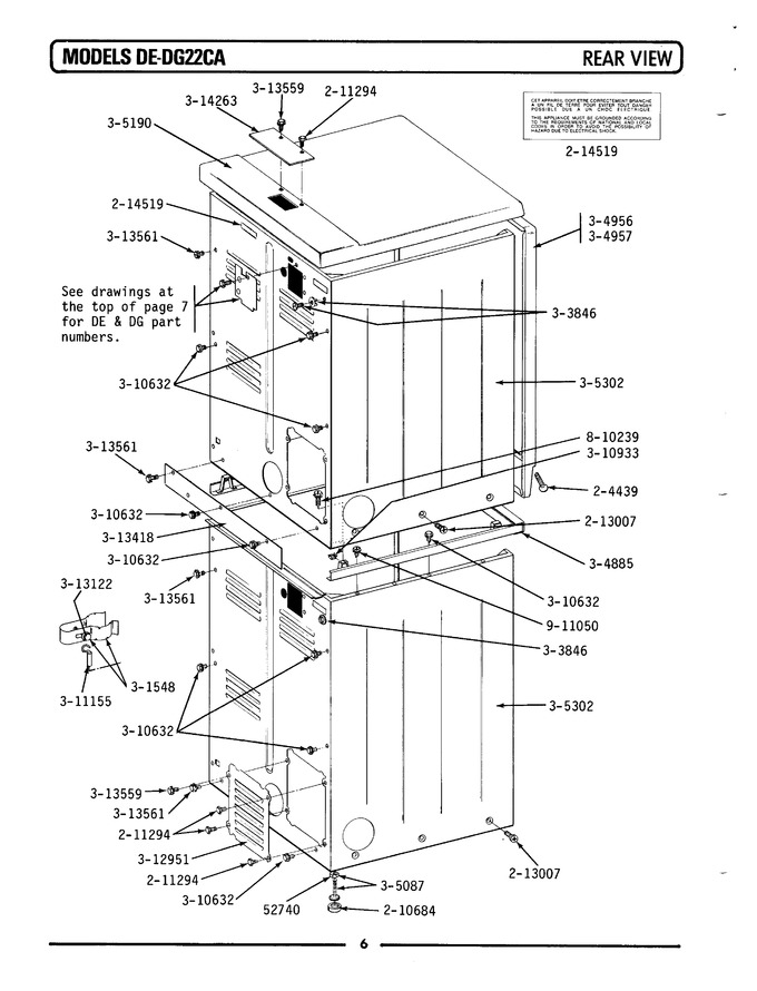 Diagram for DG22CA