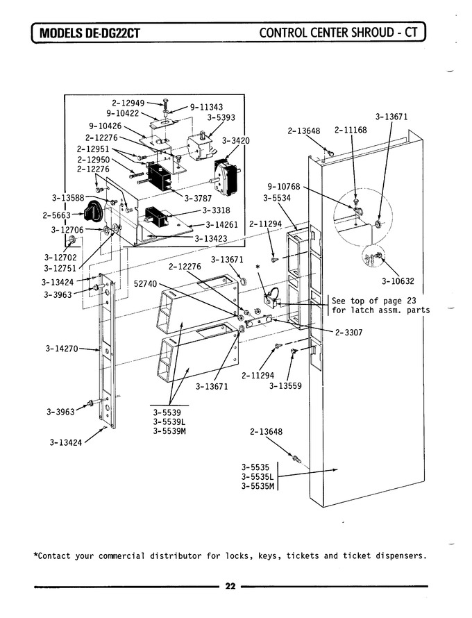 Diagram for DE22CT