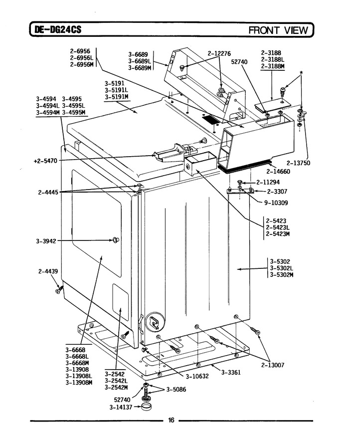 Diagram for GDE24CM