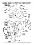 Diagram for 07 - Front Panel & Door Assembly
