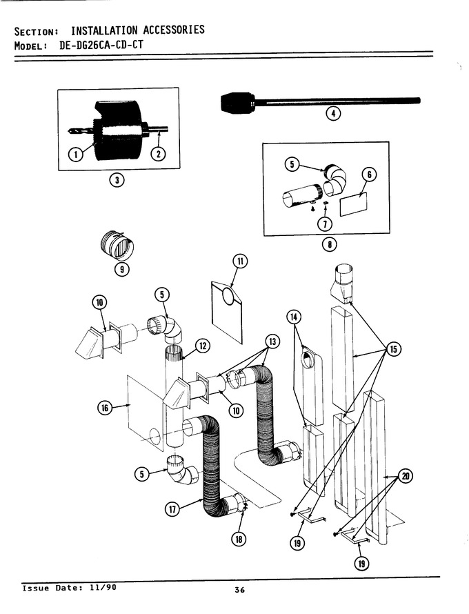 Diagram for LDE26CA